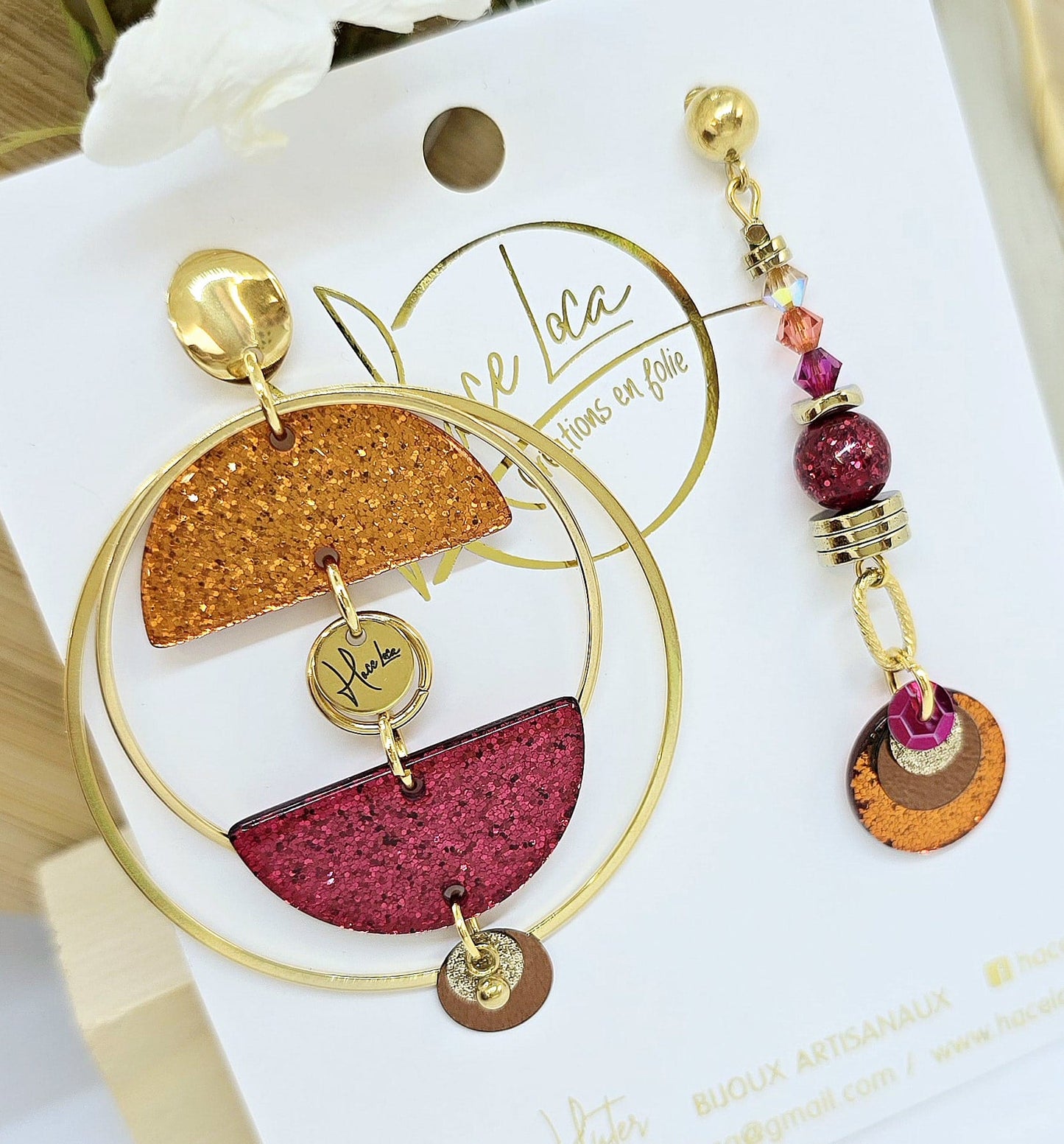 Boucles d'oreilles Haceloca