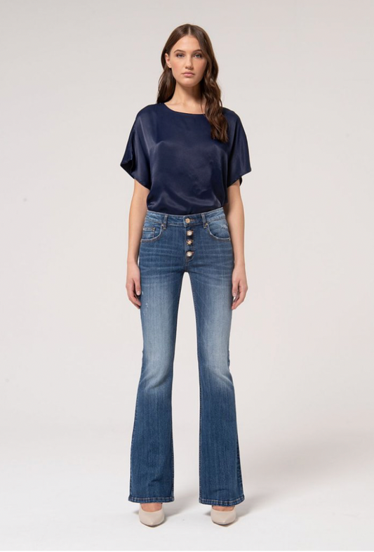 Jean Low Waist Bootcut - Francomina