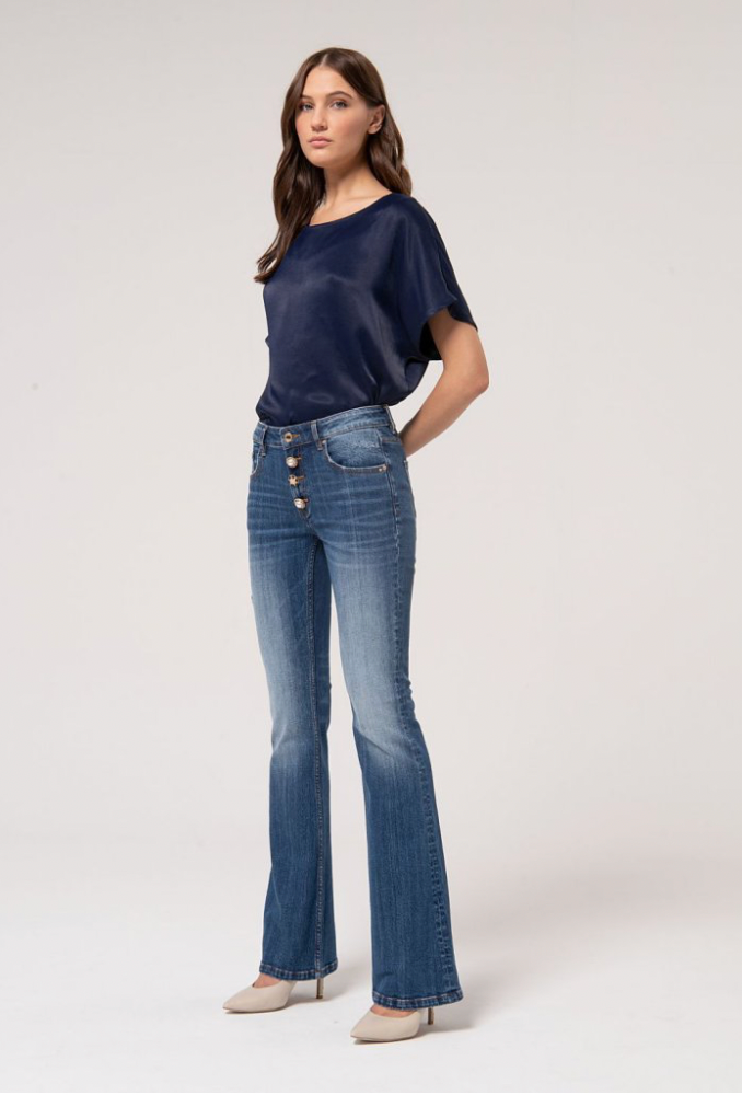 Jean Low Waist Bootcut - Francomina