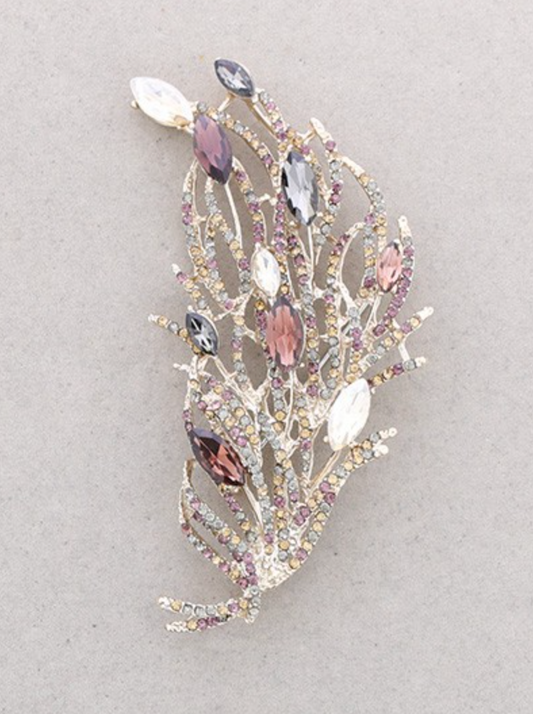 Broche strass - sonata