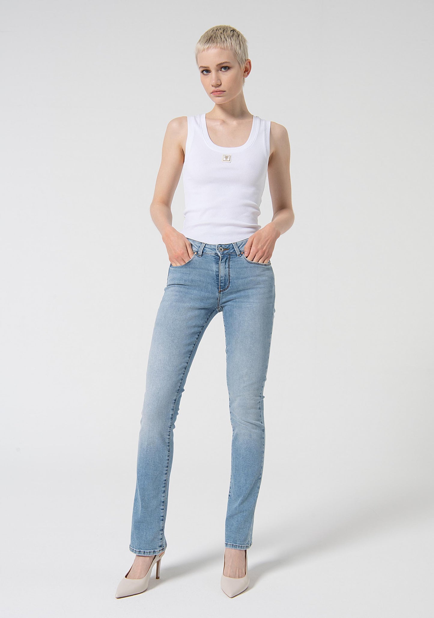 Jean Perfect bootcut High waist Fracomina